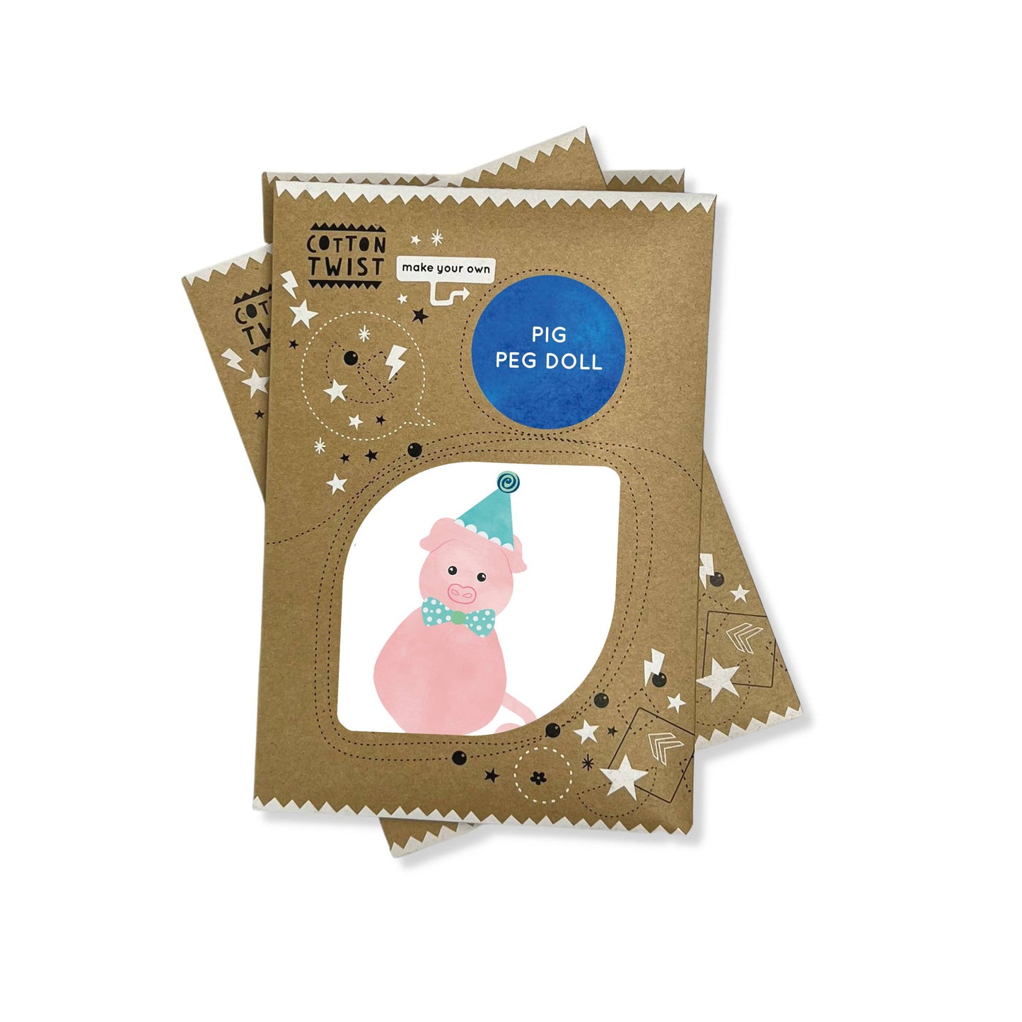Make Your Own Pig Peg Doll